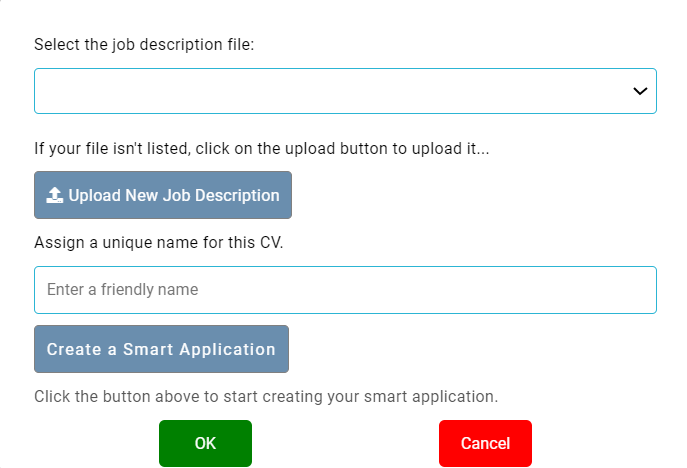 Job Description Upload